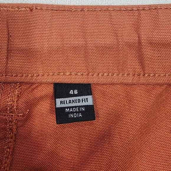 CARHARTT 46 Rugged Flex Relaxed Fit 8 ''Canvas Shorts W46'' x 21'' - Picture 5 of 9